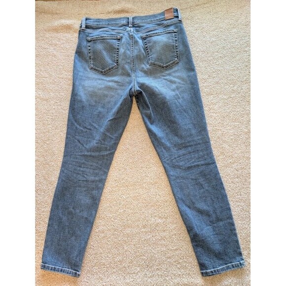 Anthropologie 12/31 Level 99 High Rise Skinny Jeans Nostalgic blue Wash 1412109 - Picture 2 of 8